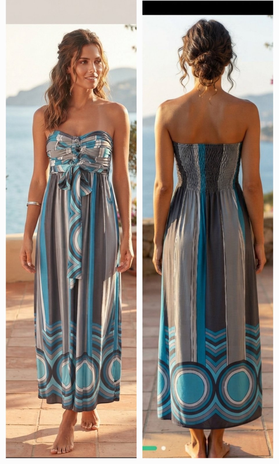 Robe bustier