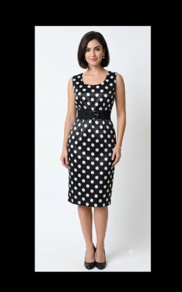 Robe à pois