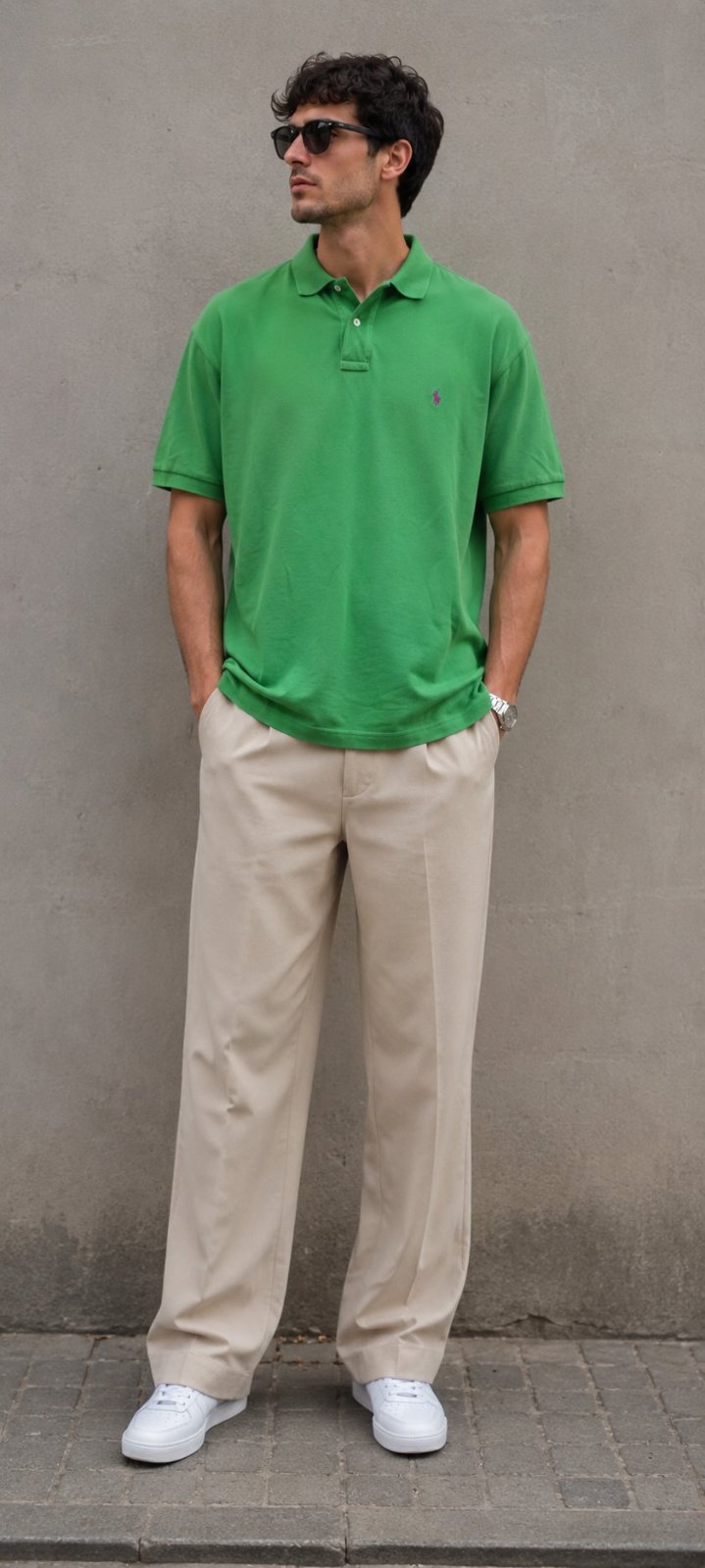 Polo Ralph Lauren homme Vert pomme 