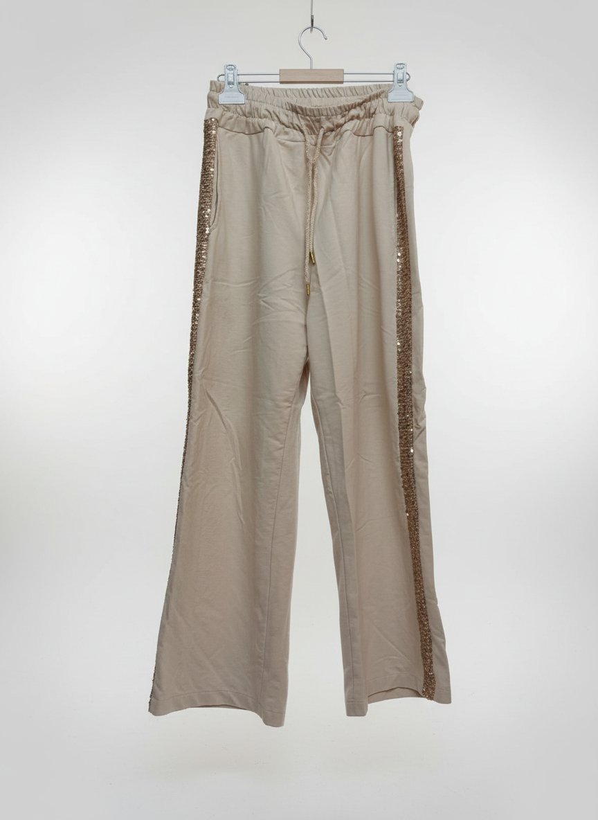 Pantalon large coton 