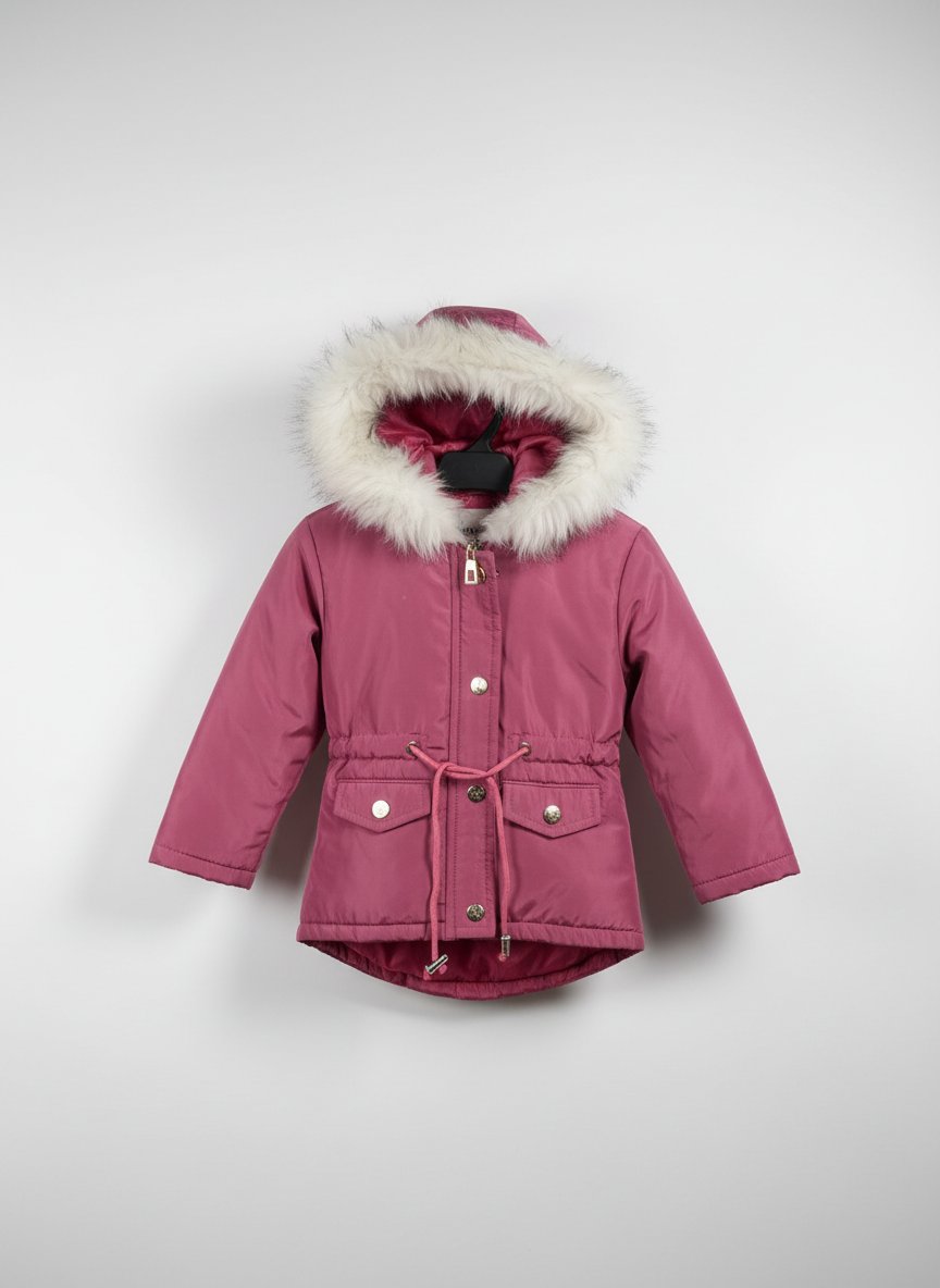 Manteau rose 