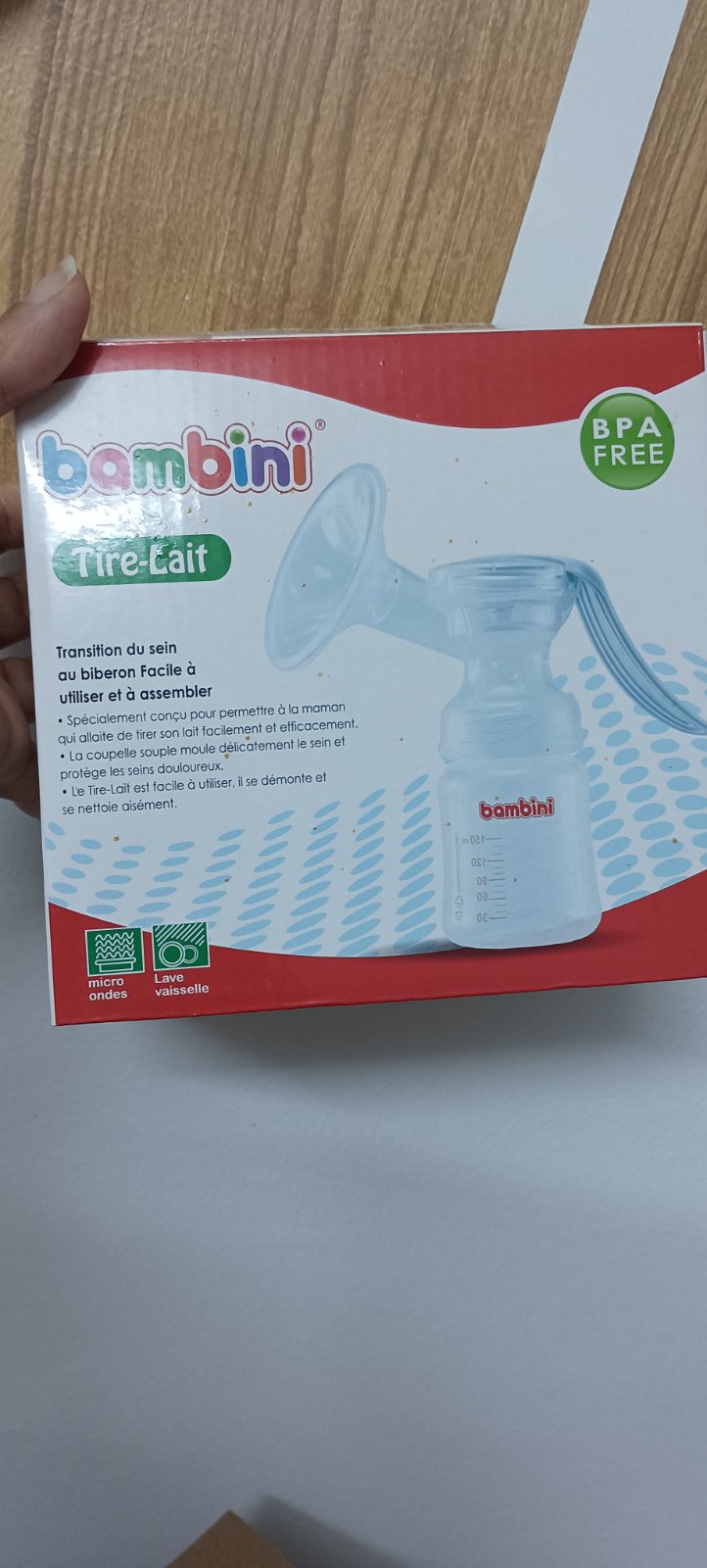 Tire lait manuel bambini