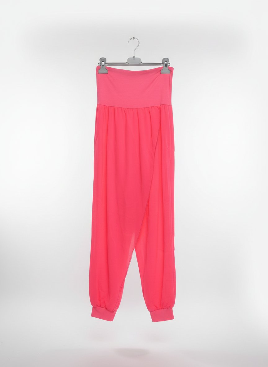 Pantalon rose fluo 
