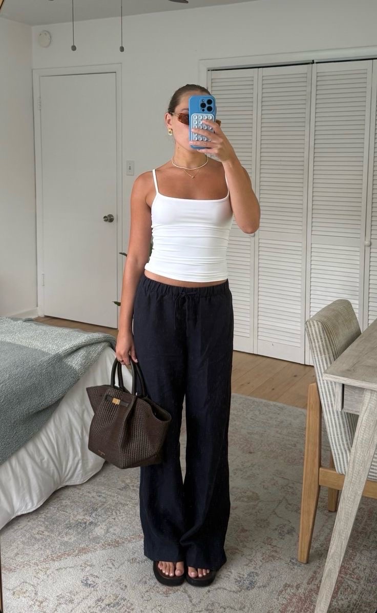 Pantalon en lin