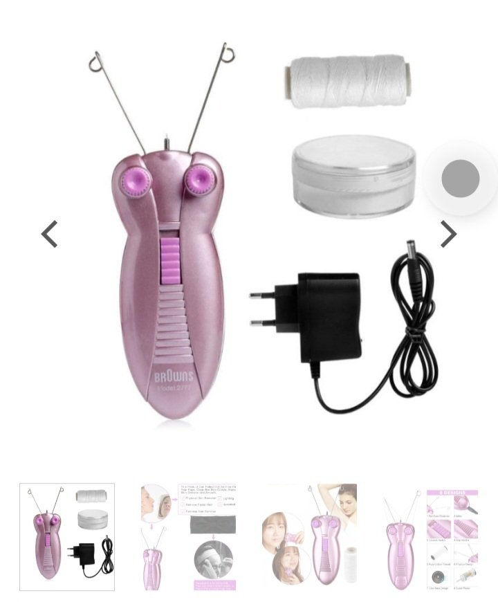 Epilateur à fil 
