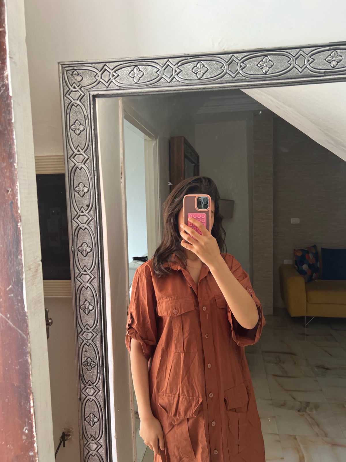 Marron قمرية 