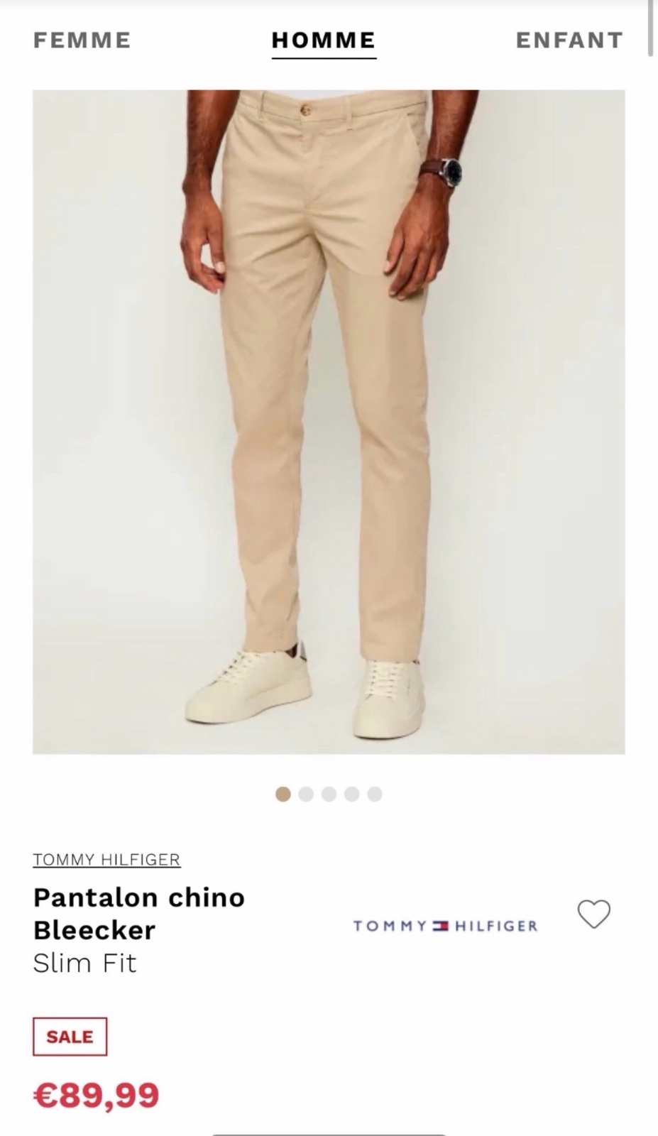 Pantalon authentique