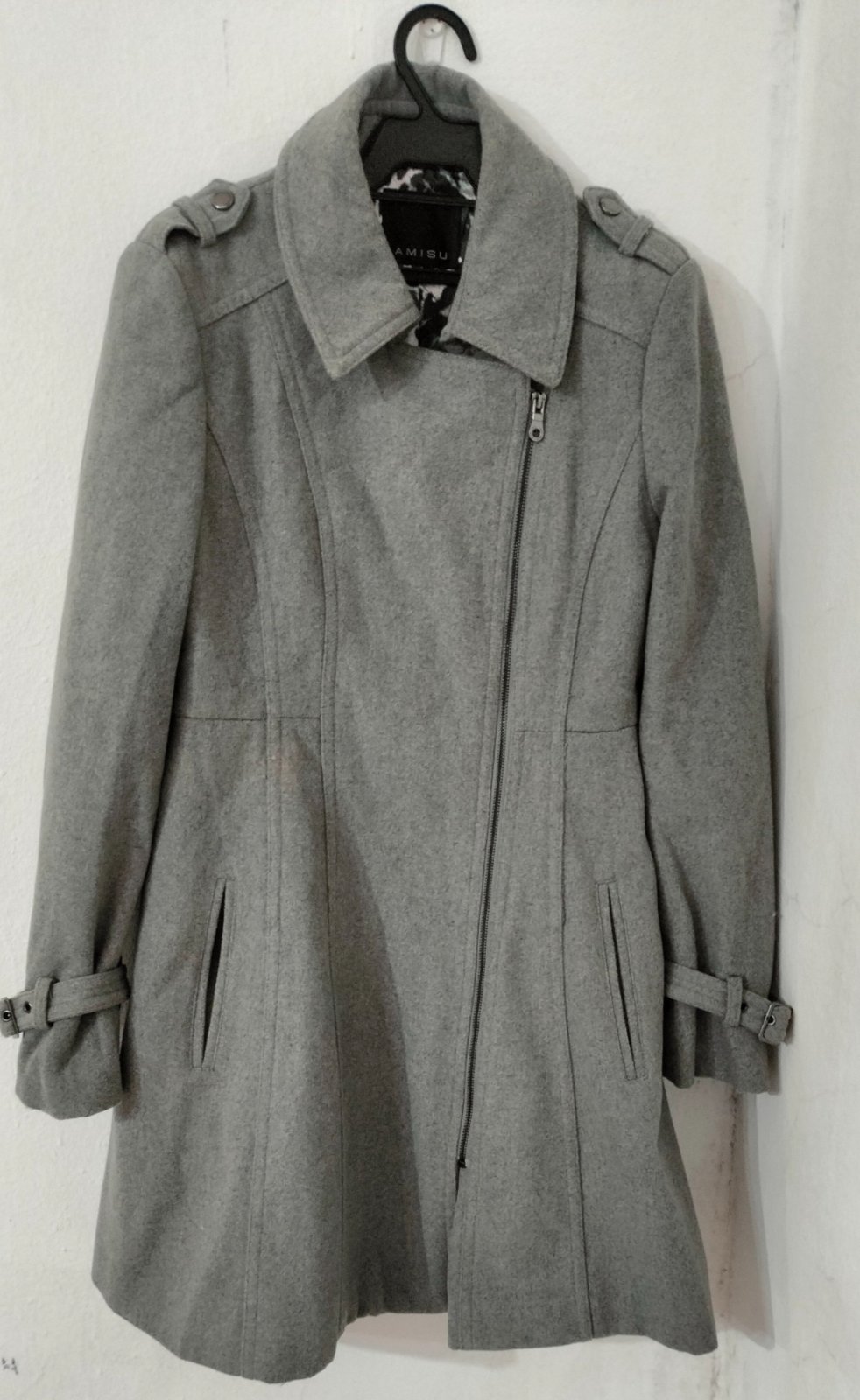 Manteau gris 
