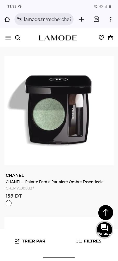 Fard paupières authentique Chanel 
