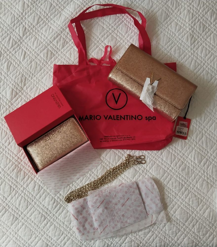 Pochette et compagnon Authentiques Mario Valentino
