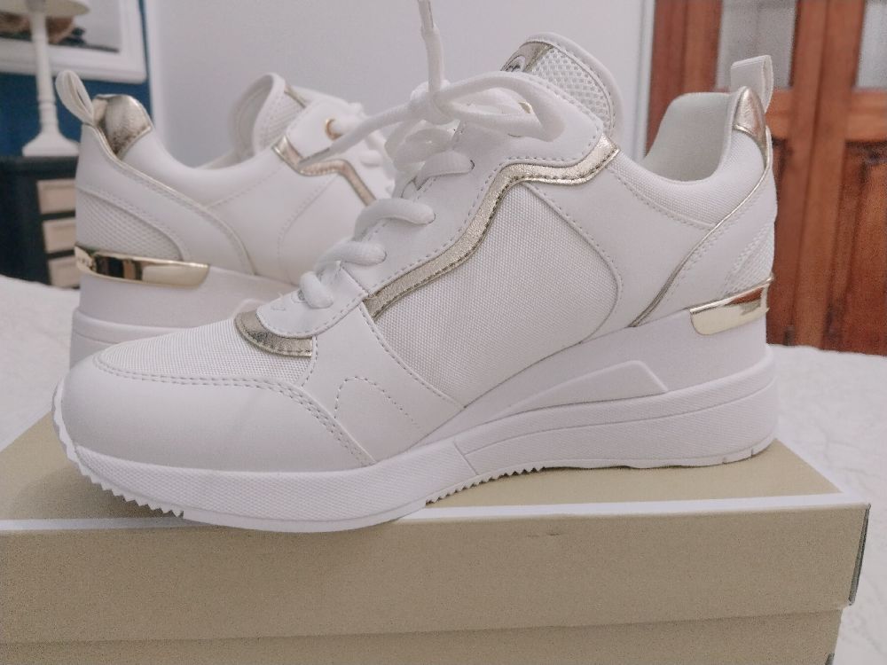Authentique baskets compensées Michael Kors