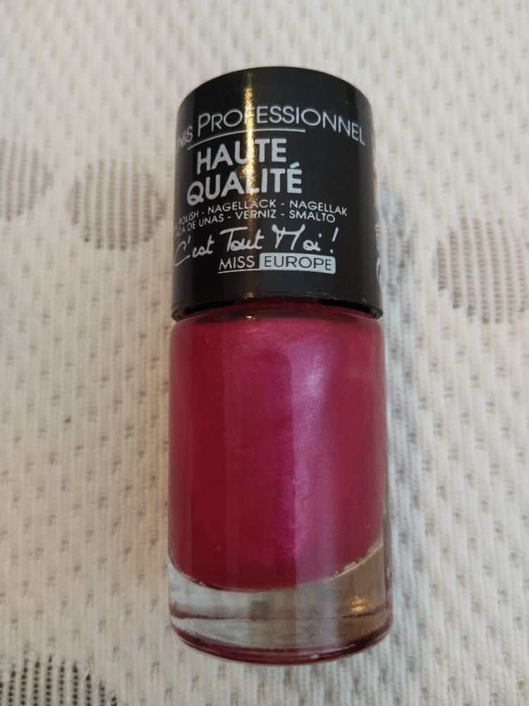 Vernis Miss Europe authentique 