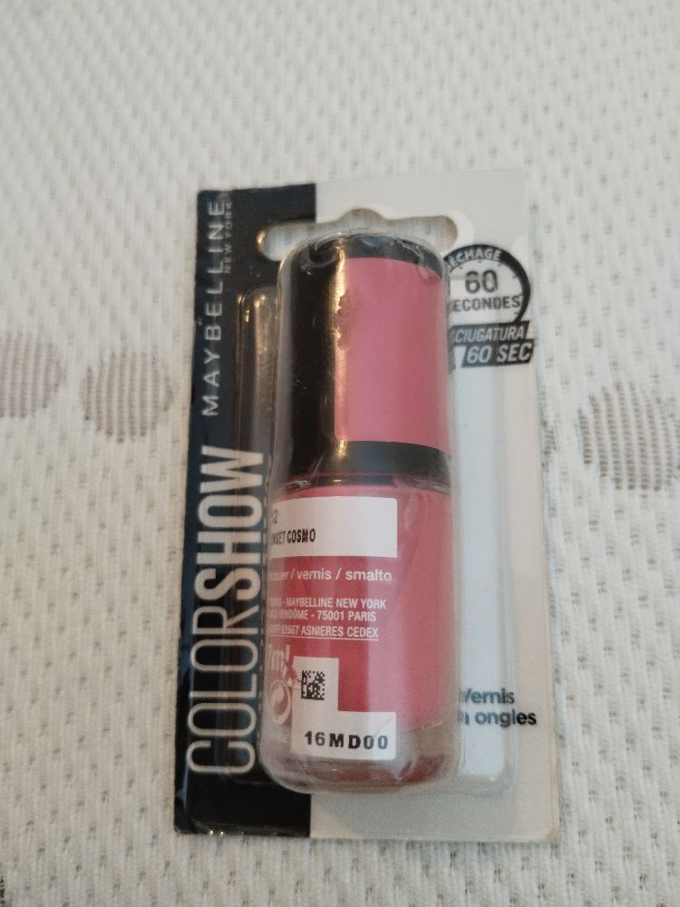 Vernis Maybelline colorshow couleur 12 