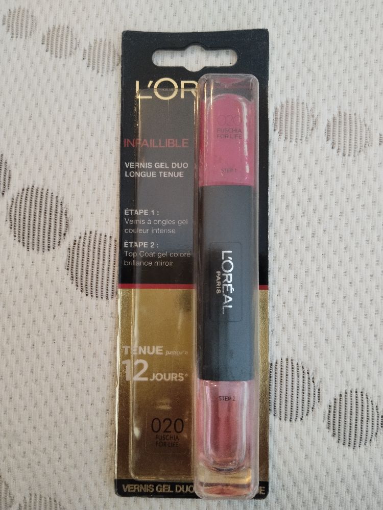 Vernis gel duo L'Oréal authentique 