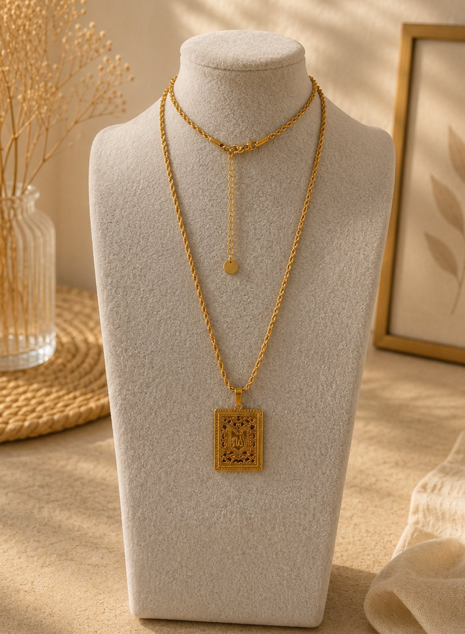 Collier twila pour femme voile 
