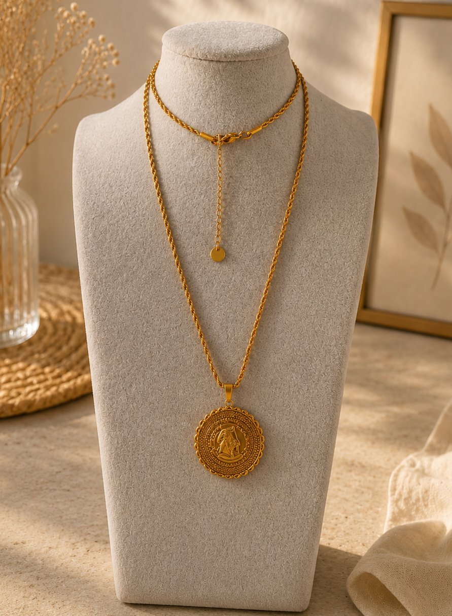 Collier twila pour femme voile 
