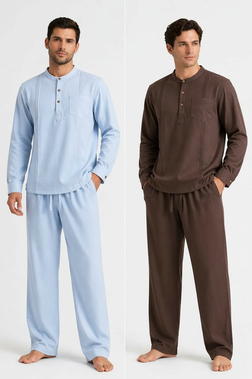 Ensemble lin chic et decontracté pour homme