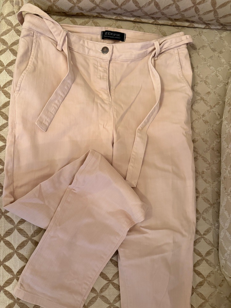 Pantalon rose poudre