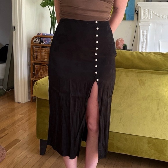 Jupe satin