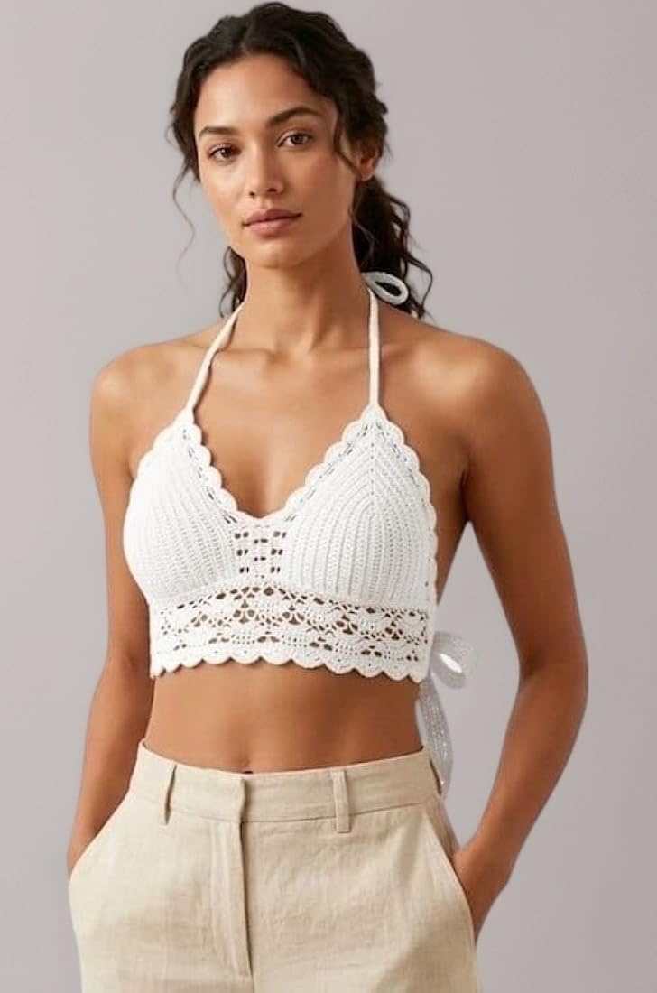 Top en crochet