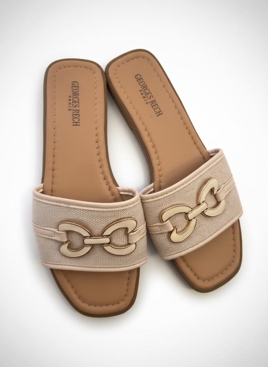 Claquette beige