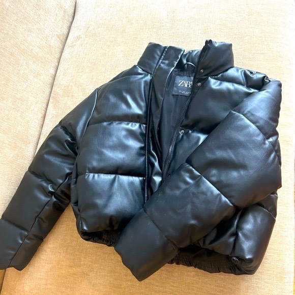 Doudoune noir zara taille M
