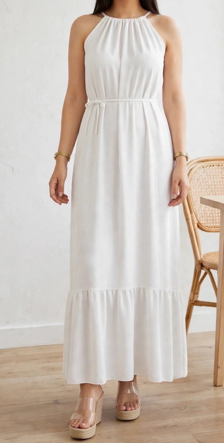 Robe blanc