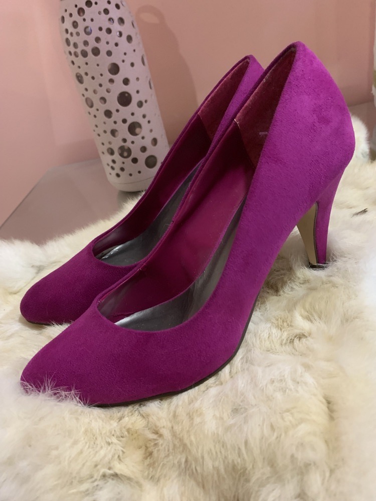 Escarpins fuschia importé 
