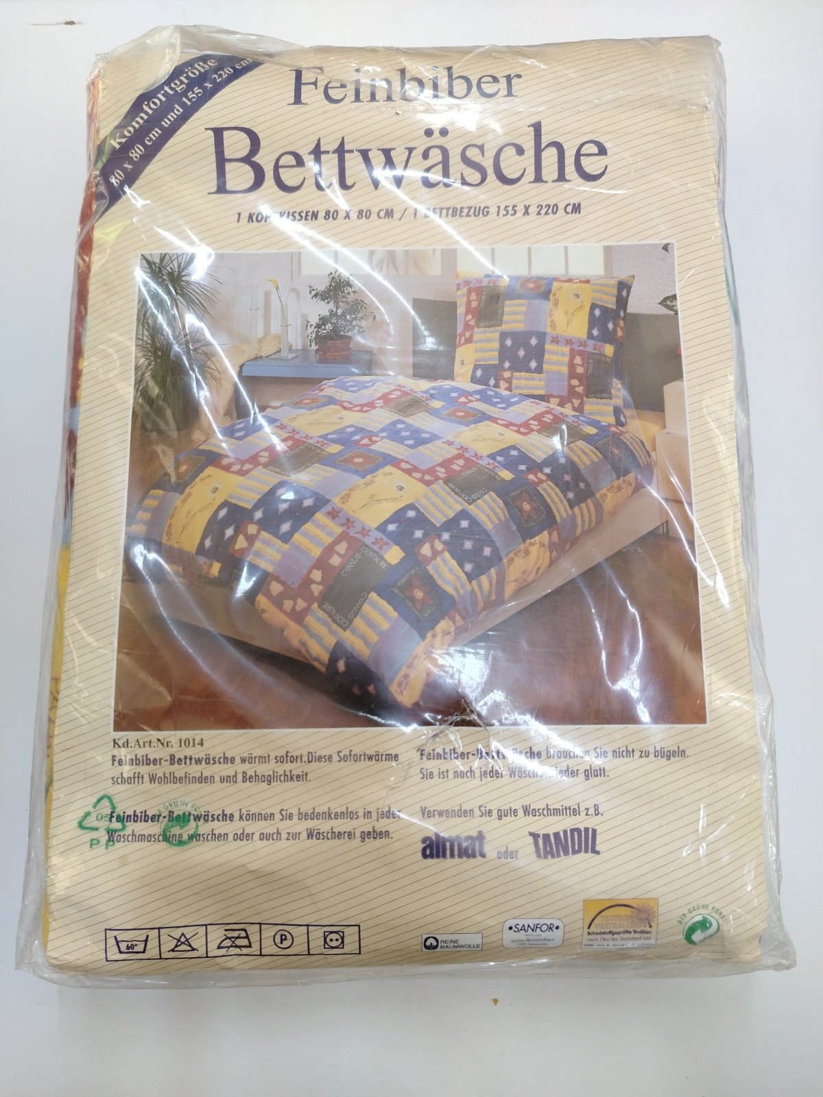 Parure de lit Feinbiber grande taille neuve