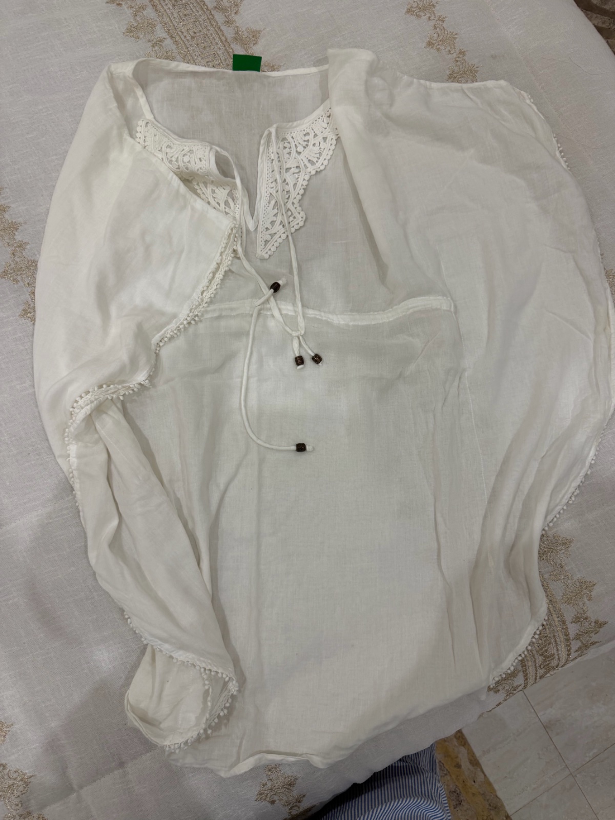 Cache maillot blanc 