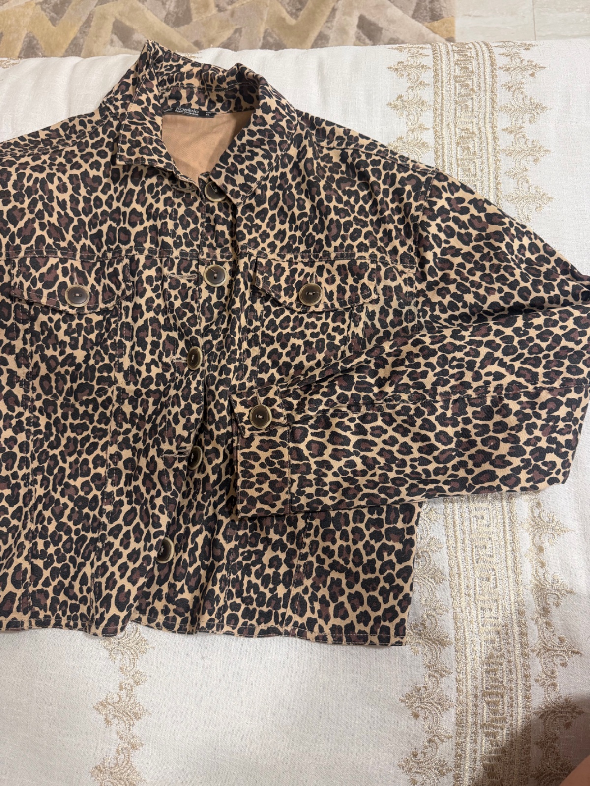 Veste leopard 