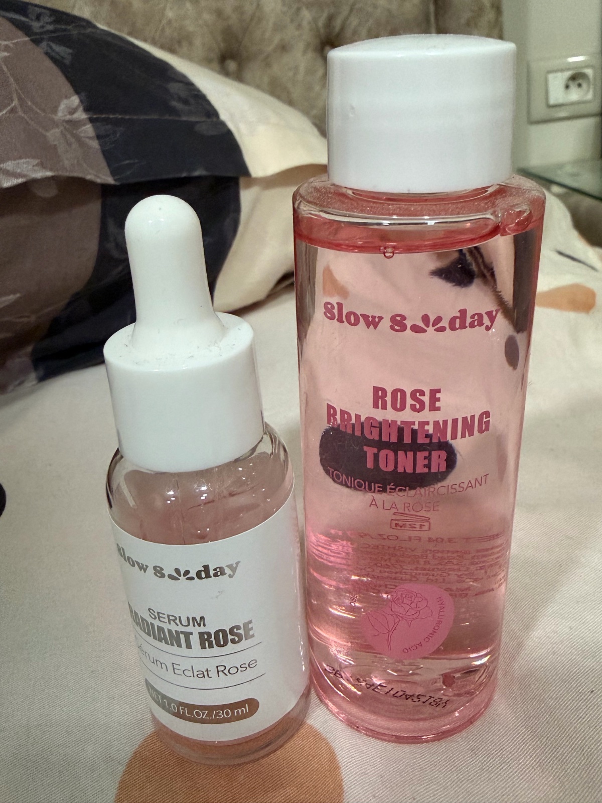 Serum et toner slowsunday àla rose 