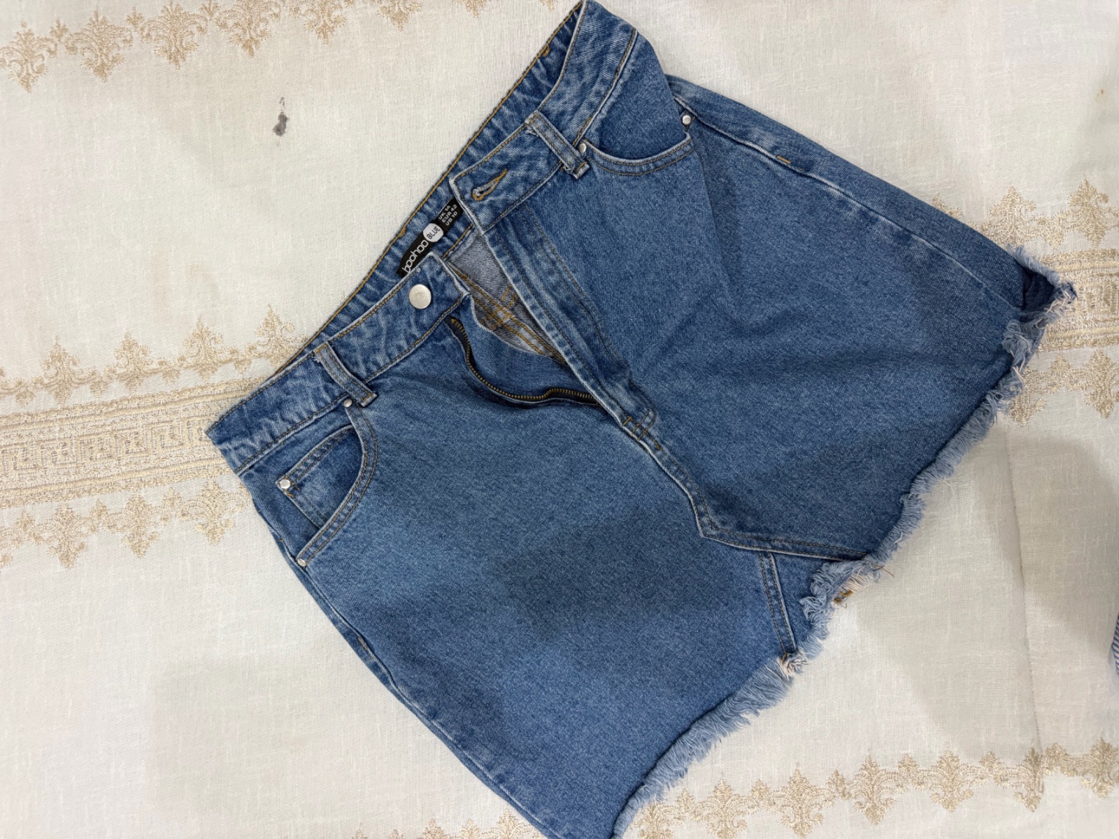 Jupe denim boohoo
