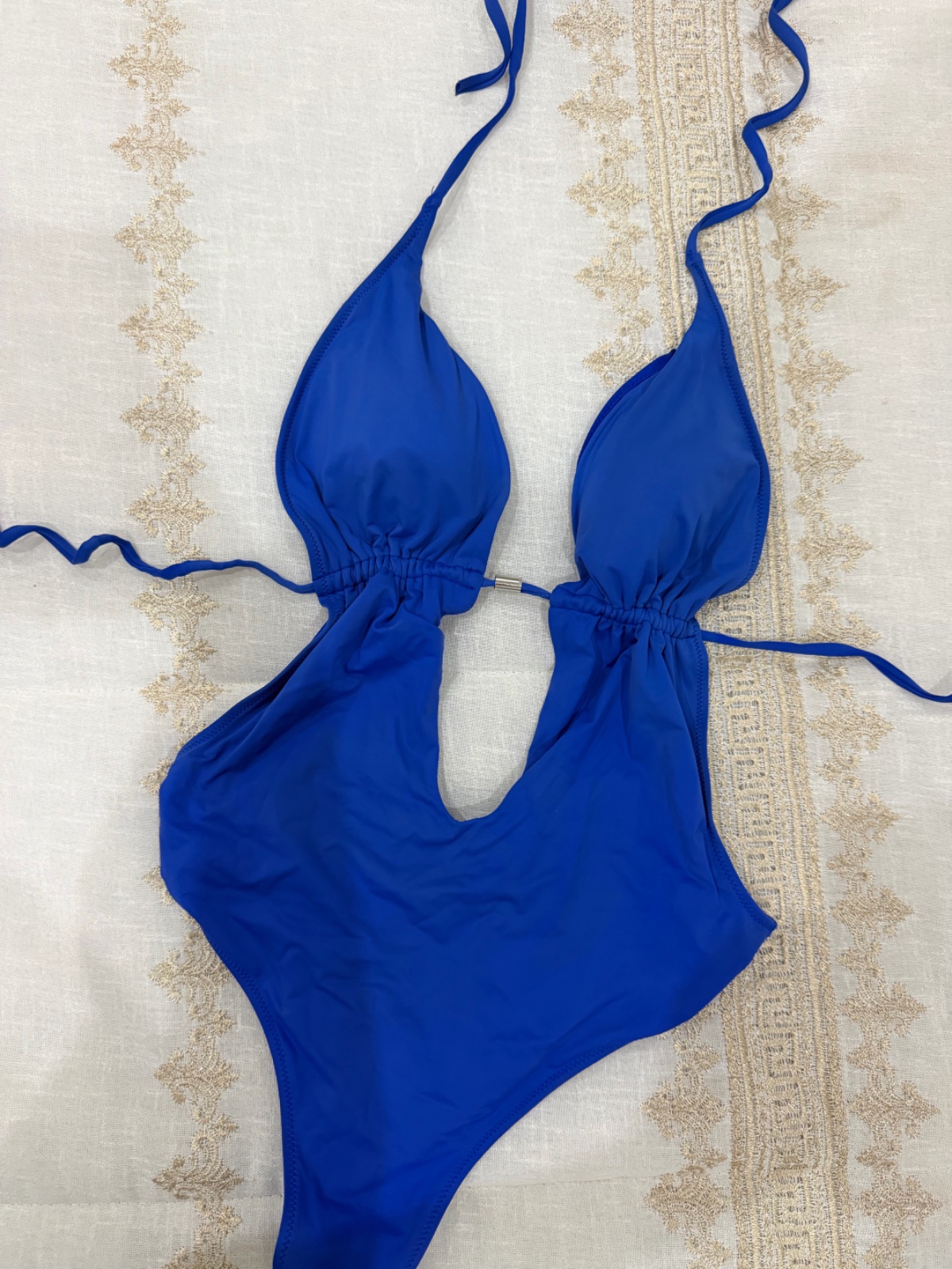 Trikini bleu petrole
