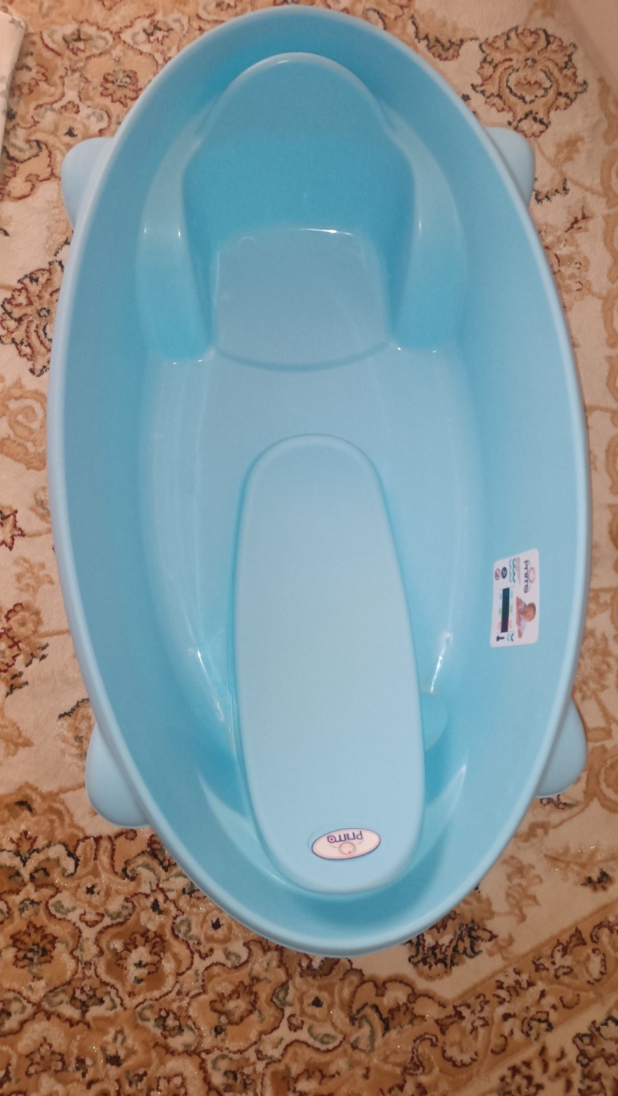 Baignoire bebe bleu