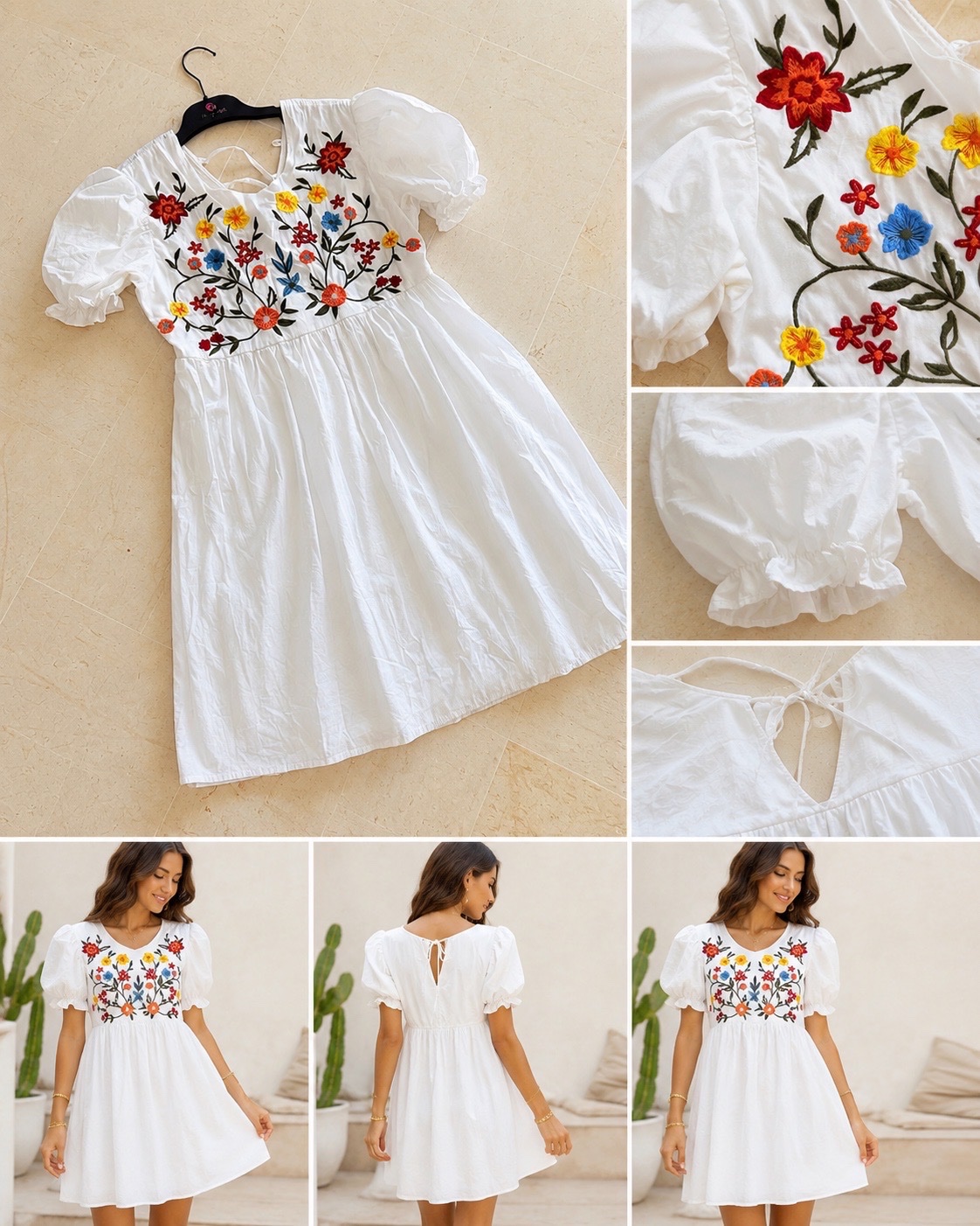 Robe avec motif