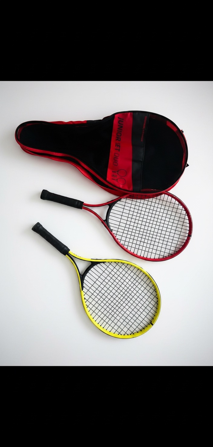 2 Raquettes de tennis junior 