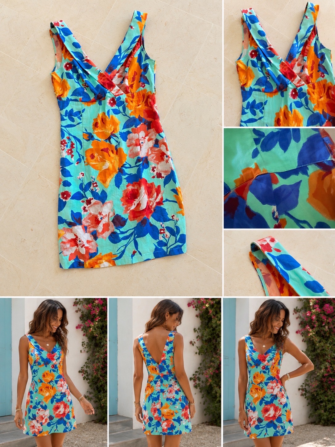 Robe colorée