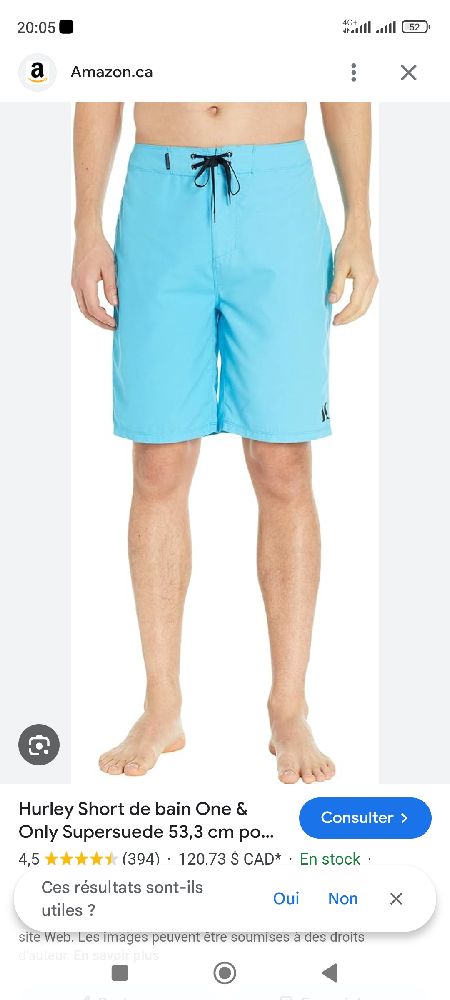 Lot de 2 shorts Hurley 