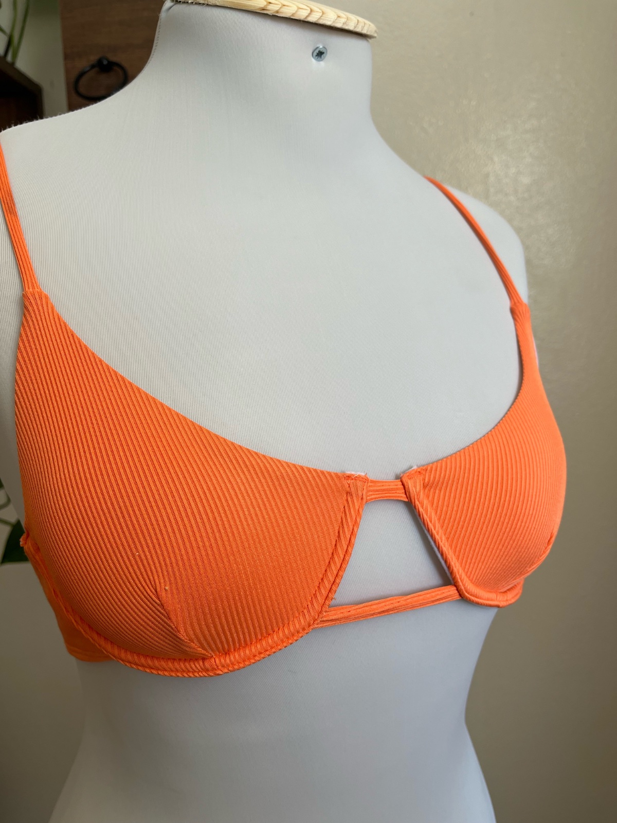 Orange bikini top!