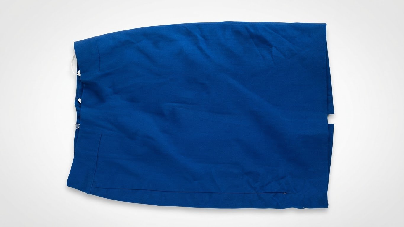 تنورة ضيقة (Pencil Skirt) أزرق ملكي أنيقة - مقاس EUR 42 / XL