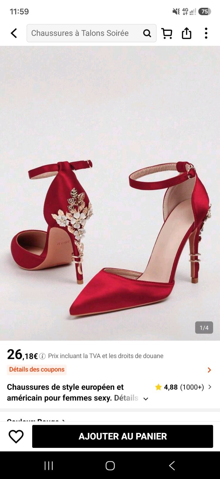 Talon rouge 