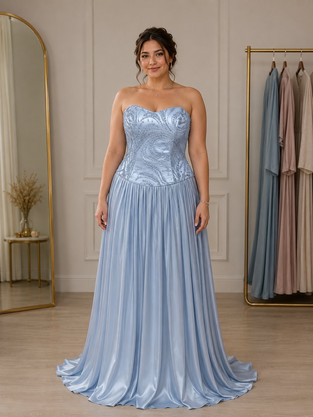 Robe corset et jupe
