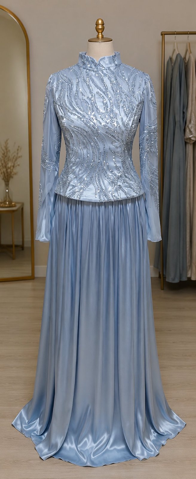 Robe femme voilée neuf 