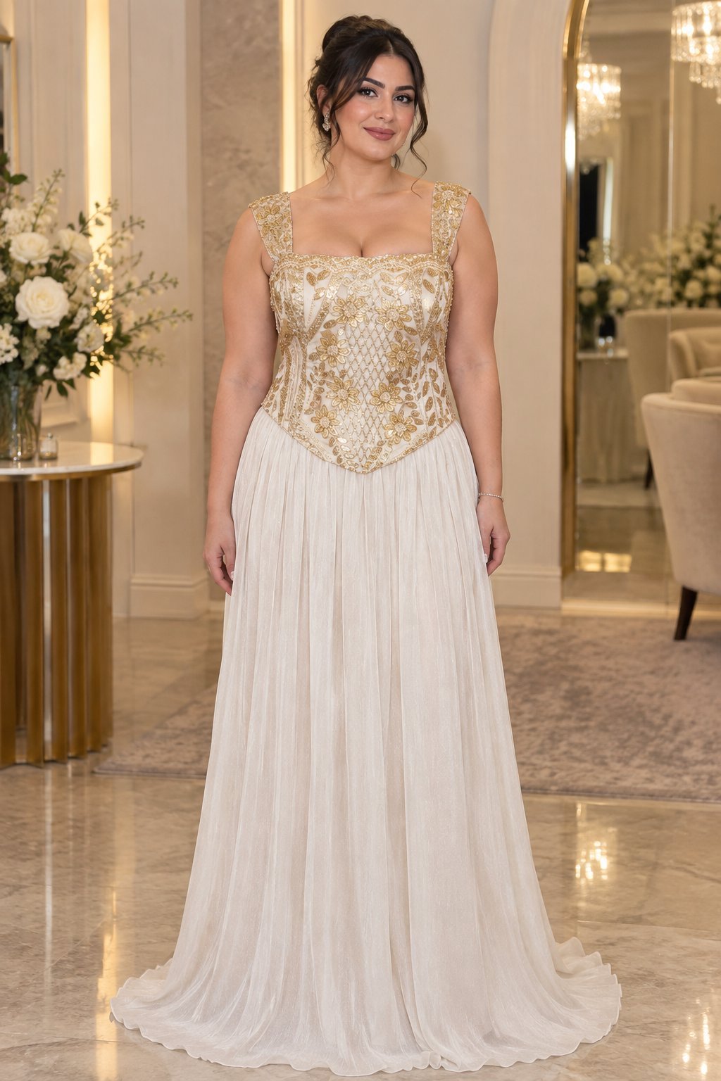 Robe corset et jupe