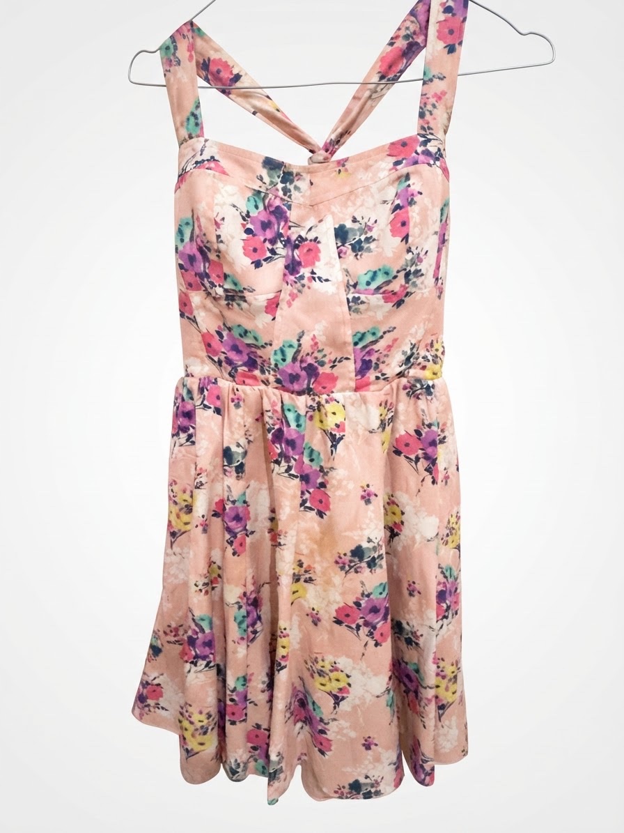 Robe rose bébé