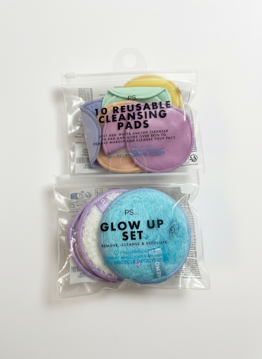 Cleansing pads : remove makeup ,cleanse and exfoliate 