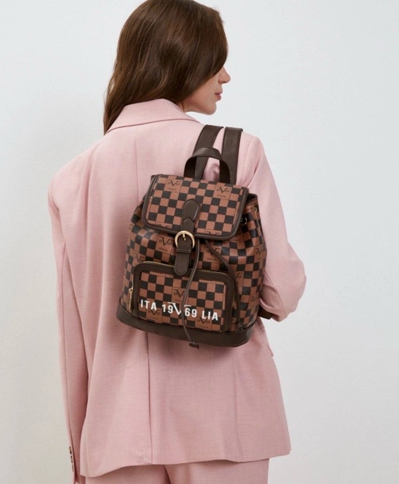 Sac a dos Versace en cuir marron jamais portè
