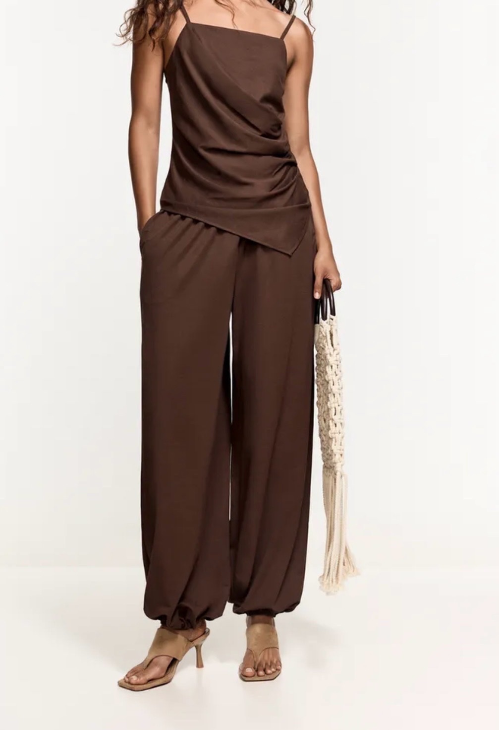 Ensemble marron chocolat bouffant Lefties🤎🤎