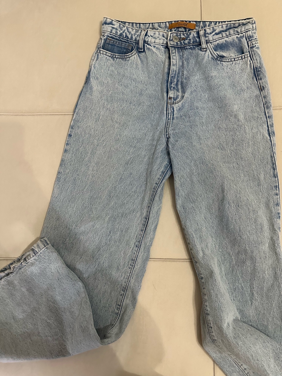 Pantalon Jean Large